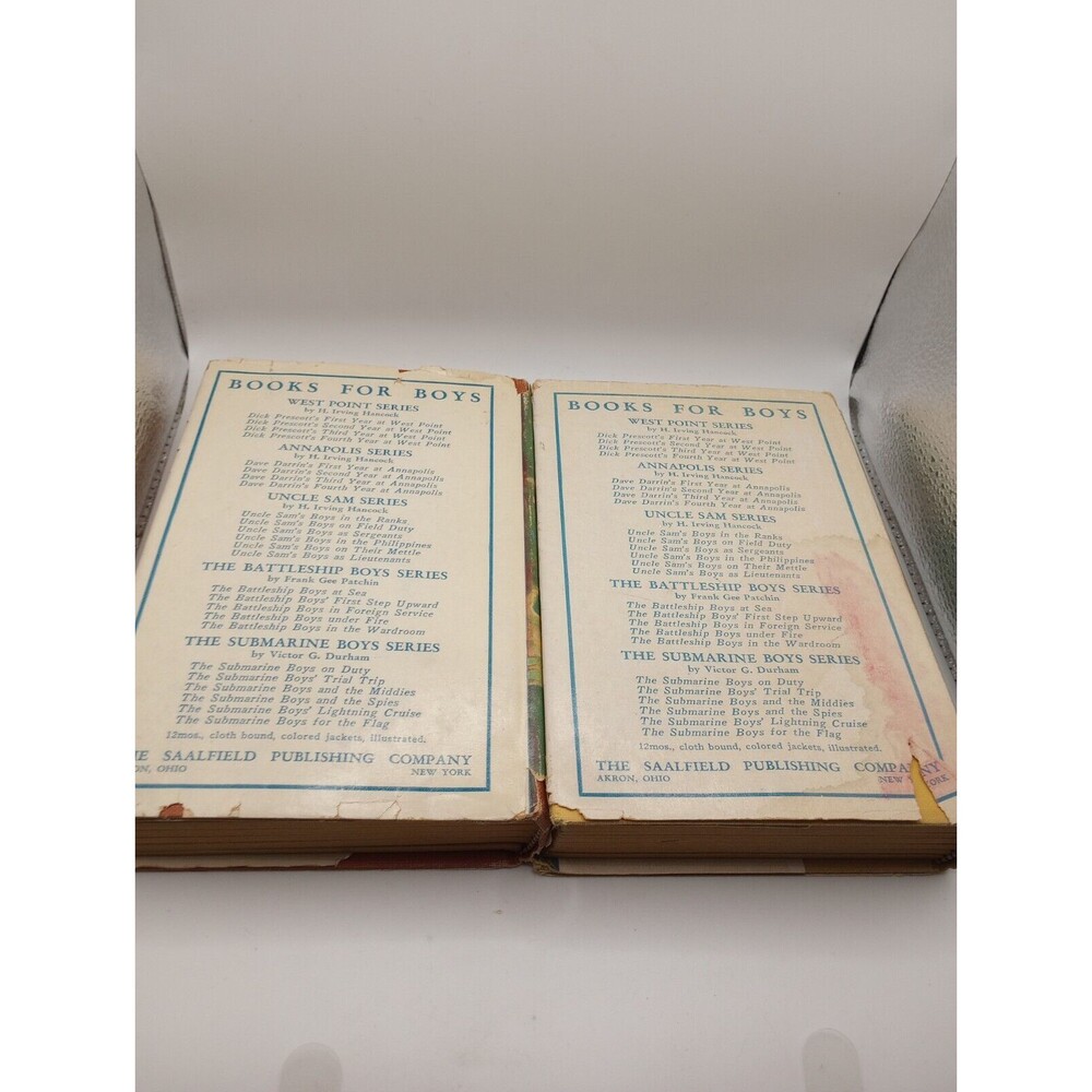 Lot 3 Rare Vintage Herb Kent West Point Fullback 1936 1st Ed HC Book 1911 2 3 YR - Picture 16 of 16